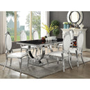  Coaster Furniture Anchorage 107872N Upholstered Dining Chair - Cream White (Set of 2) IMAGE 9