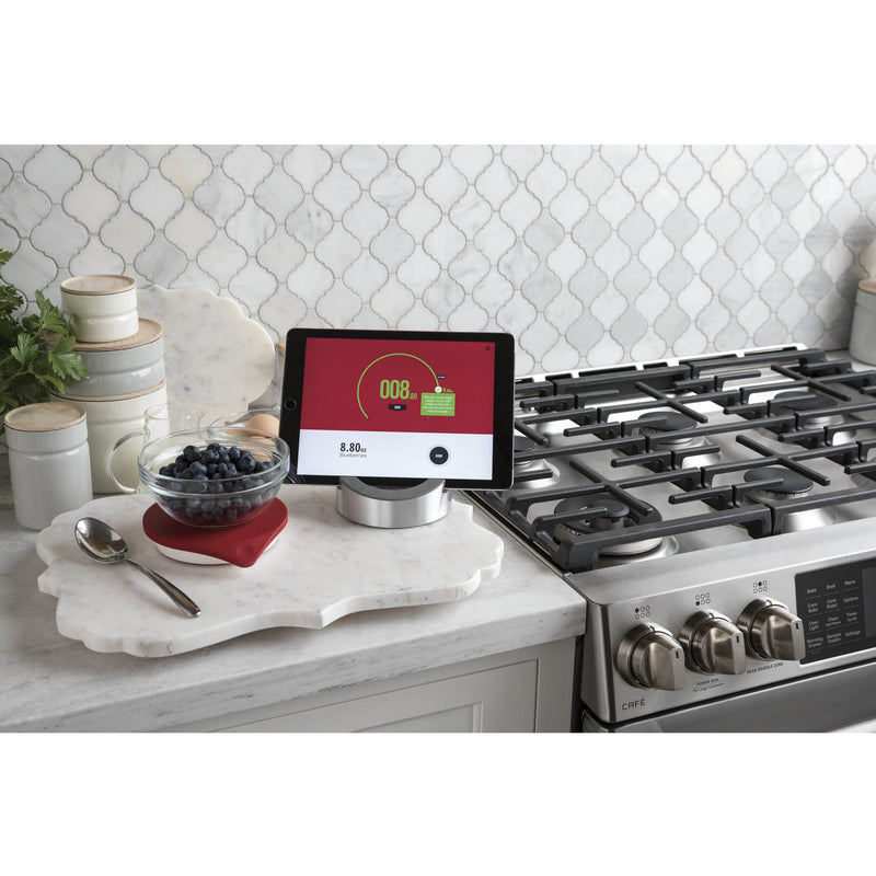 Café 30-inch Slide-In Dual-Fuel Range with Warming Drawer C2S986SELSS IMAGE 14