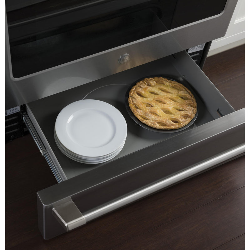 Café 30-inch Slide-In Dual-Fuel Range with Warming Drawer C2S986SELSS IMAGE 6