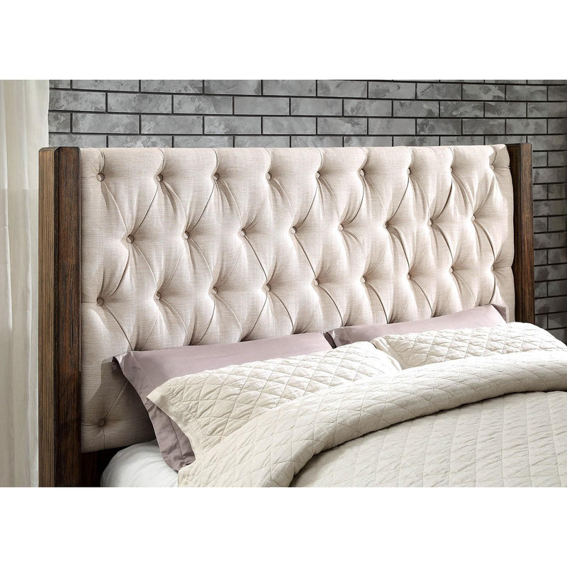 Furniture of America Hutchinson King Bed with Storage CM7577DR-EK-BED IMAGE 2