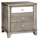  Furniture of America Bryant II 3-Drawer Nightstand CM7289SV-N IMAGE 1
