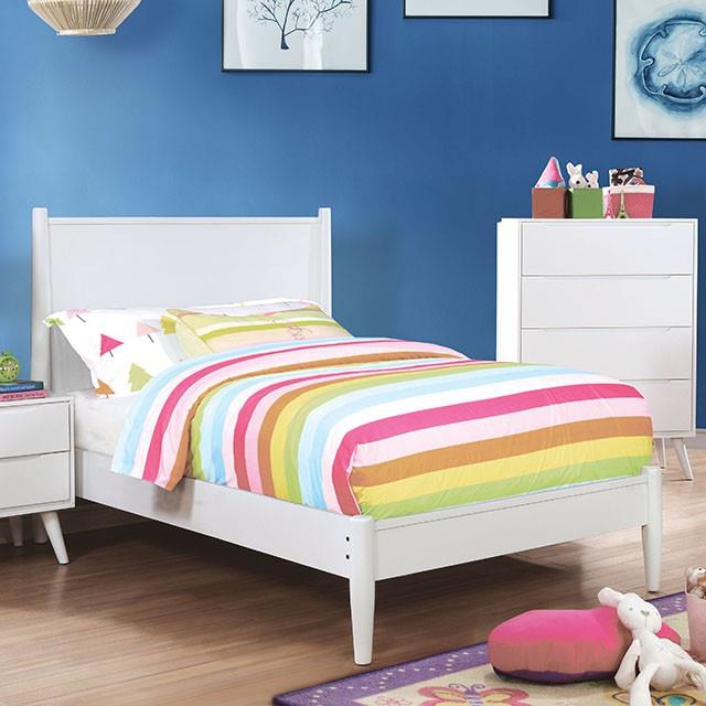 Furniture of America Lennart CM7386WH-F Full Bed IMAGE 2