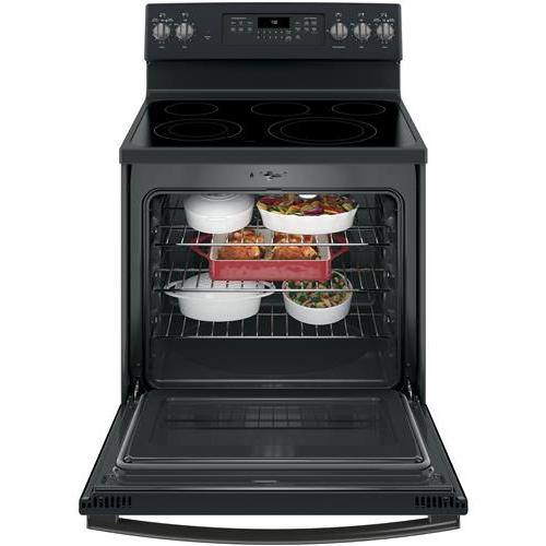 GE 30-inch Freestanding Electric Range with Convection Oven JB750FJDS IMAGE 2