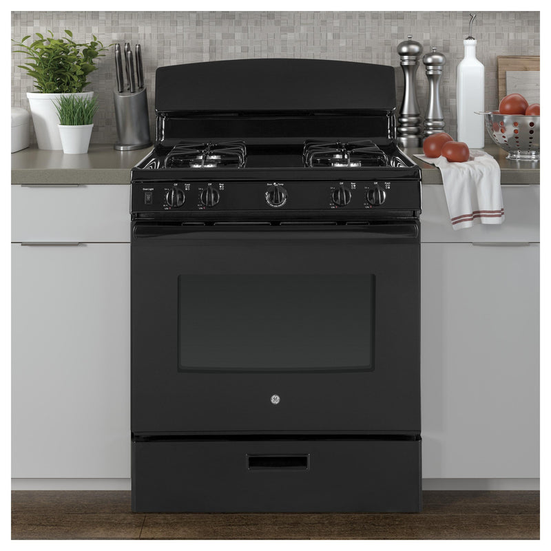 GE 30-inch Freestanding Gas Range JGBS30DEKBB IMAGE 6