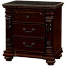  Furniture of America Fort Worth 3-Drawer Nightstand CM7858N IMAGE 1