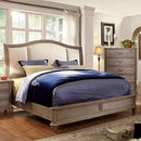  Furniture of America Belgrade II King Upholstered Panel Bed CM7612EK-BED IMAGE 1