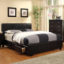  Furniture of America Burlington Full Upholstered Panel Bed with Storage CM7009F-BED IMAGE 1