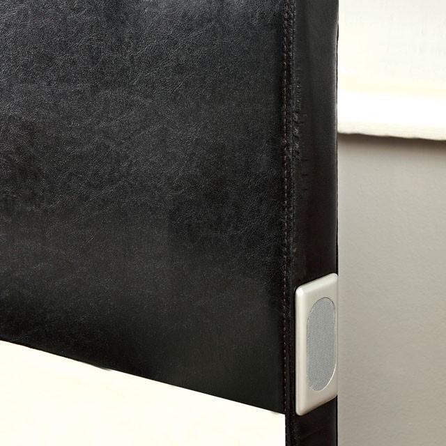  Furniture of America Evans King Upholstered Panel Bed CM7099EX-EK-BED IMAGE 3