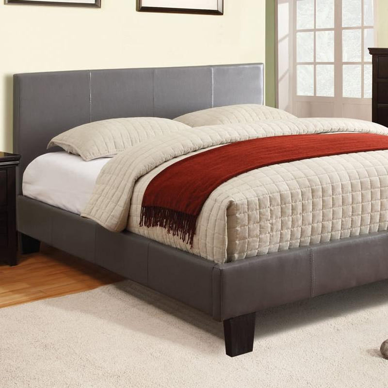  Furniture of America Winn Park Full Upholstered Panel Bed CM7008GY-F-BED IMAGE 2