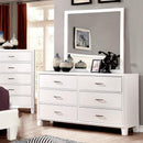  Furniture of America Enrico 6-Drawer Dresser CM7068WH-D IMAGE 2