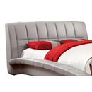  Furniture of America Vizela Full Upholstered Platform Bed CM7604GY-F-BED IMAGE 2