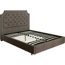  Furniture of America Orianna California King Upholstered Panel Bed CM7674CK-BED IMAGE 4