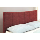  Furniture of America Ennis California King Upholstered Panel Bed CM7678RD-CK-BED IMAGE 3