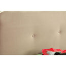 Furniture of America Barney Twin Upholstered Panel Bed CM7272BG-T-BED IMAGE 2