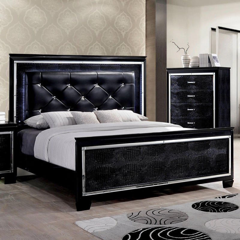 Furniture of America Bellanova CM7979BK-Q Queen Bed IMAGE 2