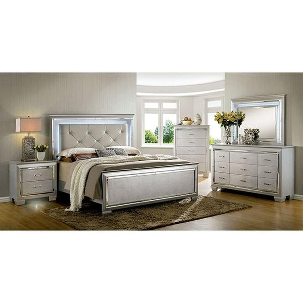 Furniture of America Bellanova CM7979SV-Q Queen Bed IMAGE 1