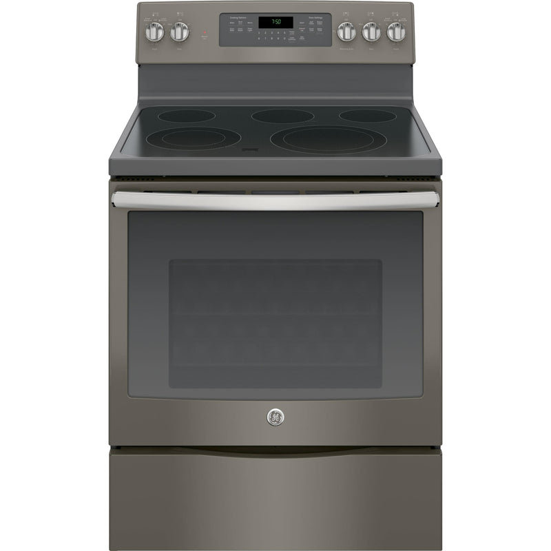 GE 30-inch Freestanding Electric Range with Convection Oven JB750EJES IMAGE 1
