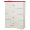 Furniture of America Kimmel 4-Drawer Kids Chest CM7626PK-C IMAGE 1