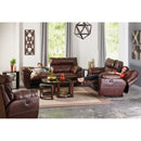  Catnapper Milan Power Reclining Leather Sofa 64341 1283-19/3083-19 IMAGE 4