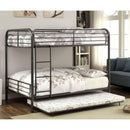  Furniture of America Kids Beds Bunk Bed CM-BK1035F-GM-BED IMAGE 2