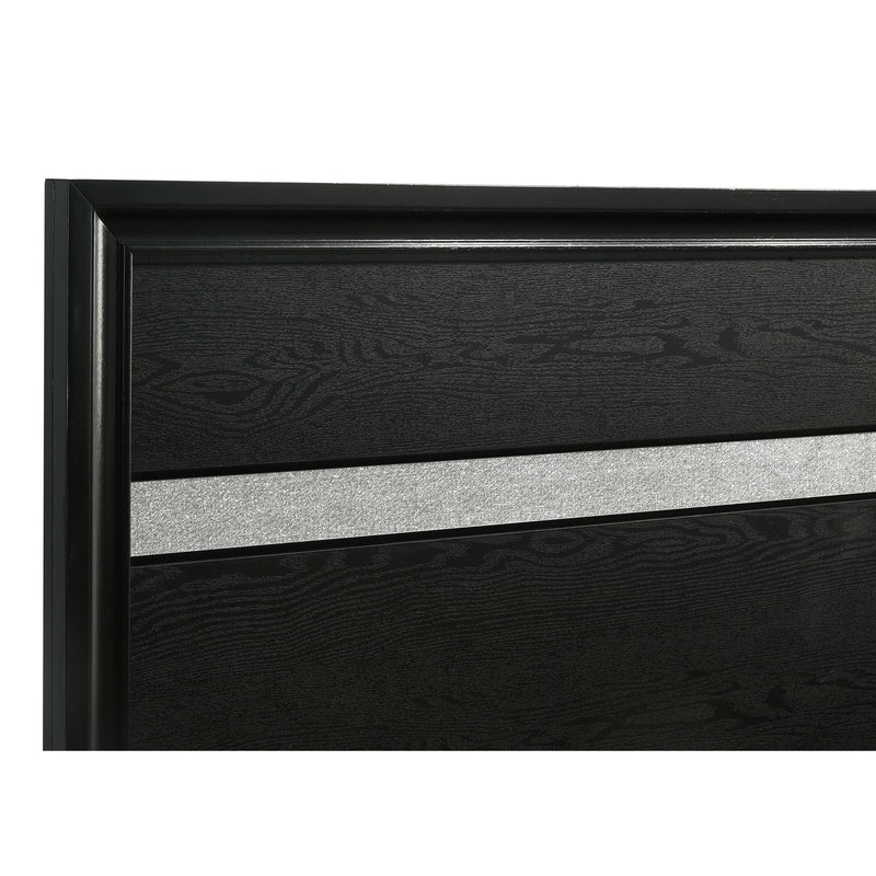  Coaster Furniture Miranda 206361KE 51-inch Wood Eastern King Storage Panel Bed - Black IMAGE 8