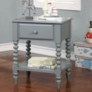  Furniture of America Lindsay 1-Drawer Kids Nightstand CM-AC323GY IMAGE 2