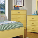  Furniture of America Prismo 4-Drawer Kids Chest CM7941YW-C IMAGE 3