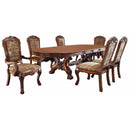  Furniture of America Medieve Dining Table with Trestle Base CM3557T-TABLE IMAGE 8