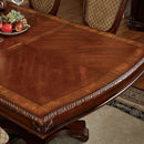  Furniture of America Napa Valley Dining Table with Pedestal Base CM3005T-TABLE IMAGE 3
