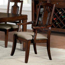  Furniture of America Stevensville Arm Chair CM3875AC-2PK IMAGE 1