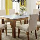  Furniture of America Walsh Dining Table with Metal Top CM3535T IMAGE 1