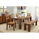  Furniture of America Frontier Dining Table CM3603T IMAGE 5
