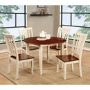  Furniture of America Round Dover II Dining Table CM3326WC-RT IMAGE 6