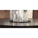 Furniture of America Round Havana Dining Table with Pedestal Base CM3849T-TABLE IMAGE 3
