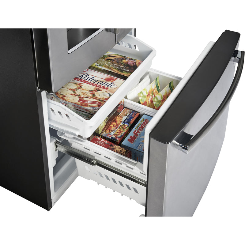 GE Profile 33-inch, 17.5 cu. Ft. Counter depth french-door refrigerator PYE18HSLKSS IMAGE 6
