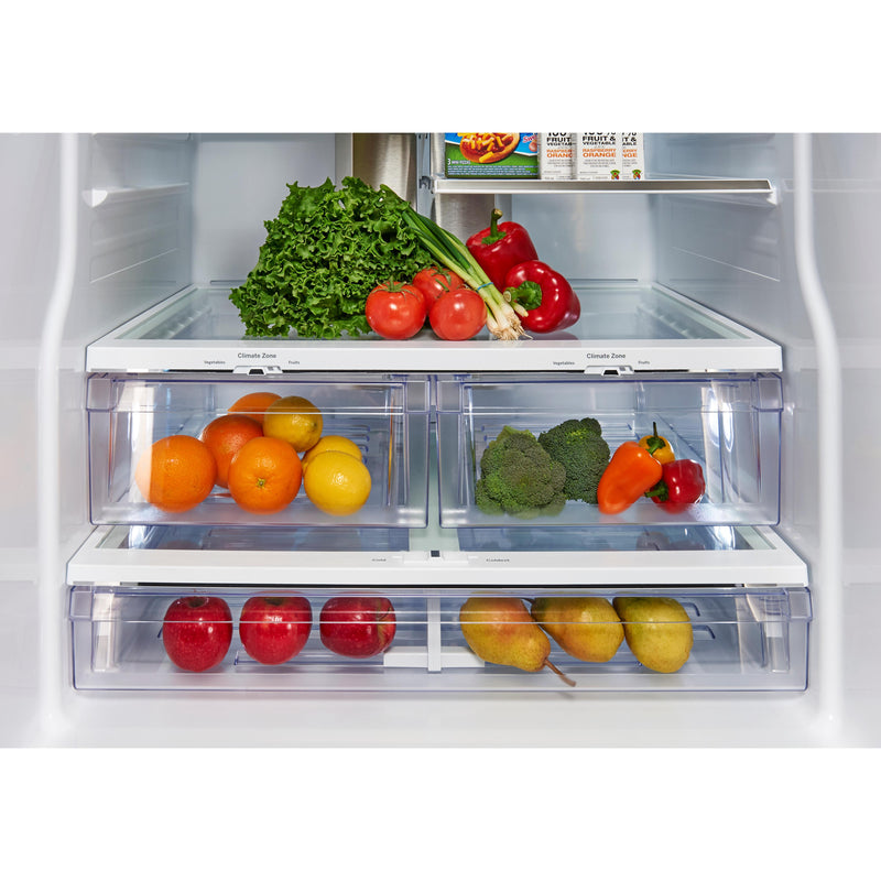 GE Profile 33-inch, 17.5 cu. Ft. Counter depth french-door refrigerator PYE18HSLKSS IMAGE 9