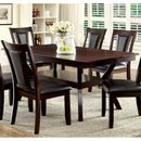  Furniture of America Brent Dining Table CM3984W-T IMAGE 2