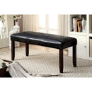  Furniture of America Brent Bench CM3984DK-BN IMAGE 2