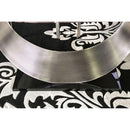 Furniture of America Orla Dining Table with Glass Top & Pedestal Base CM3726T-TABLE IMAGE 6