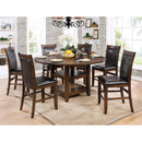  Furniture of America Meagan II Counter Height Dining Chair CM3152PC-2PK IMAGE 3