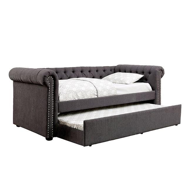 Furniture of America Leanna CM1027GY Daybed w/ Trundle IMAGE 8