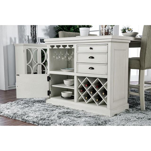 Furniture of America Sutton Counter Height Dining Table CM3390PT-TABLE IMAGE 6