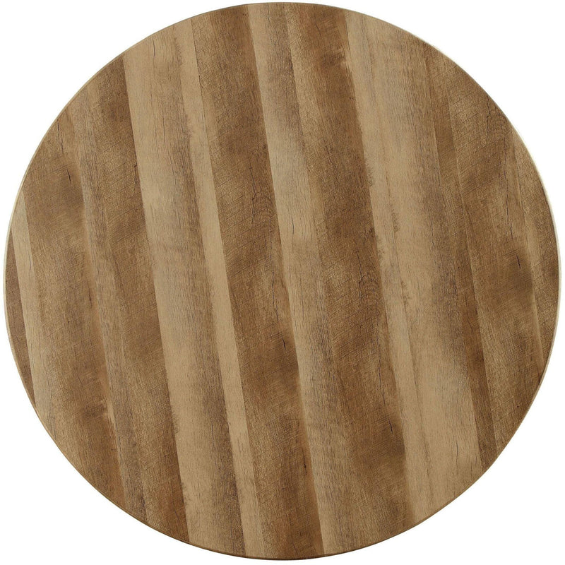 Furniture of America Round Fran Counter Height Dining Table with Pedestal Base CM3373RT-TABLE IMAGE 5