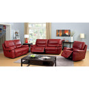  Furniture of America Newburg Glider Leather Look Recliner CM6814RD-CH IMAGE 4