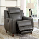  Furniture of America Rosalynn Power Leatherette Recliner CM6804-CH IMAGE 2