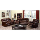  Furniture of America Wimbledon Power Leather Look Recliner CM6314-CH IMAGE 5