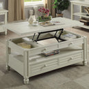  Furniture of America Suzette Lift Top Coffee Table CM4615WH-C IMAGE 1