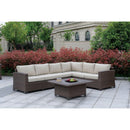  Furniture of America Outdoor Seating Sectionals CM-OS1840BR-SET1-RCR IMAGE 1