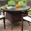 Furniture of America Outdoor Tables Dining Tables CM-OT1853-RT-TABLE IMAGE 1