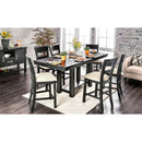  Furniture of America Thomaston Counter Height Dining Table with Trestle Base CM3543PT-TABLE IMAGE 5